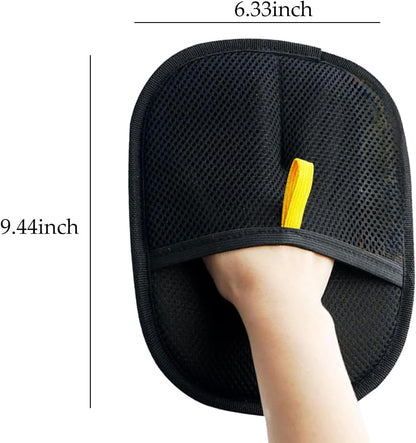 Pet Electrostatic Hair Removal Gloves Two-way Bristle Remover Hair Removal Brush Sticky Hair Artifact Cat Hair Gloves Cat Hair Removal Comb