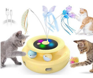 Funny Cat Game Turntable Self-Hi Pet Electric Cat Toy