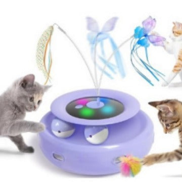Funny Cat Game Turntable Self-Hi Pet Electric Cat Toy