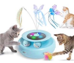 Funny Cat Game Turntable Self-Hi Pet Electric Cat Toy